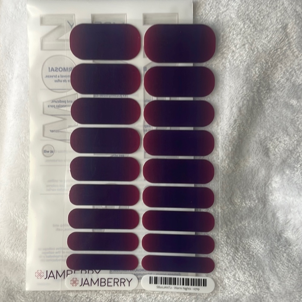 Jamberry Nail Wrap Warm Nights